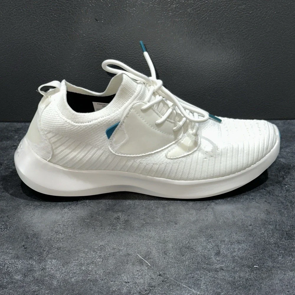 Vessi Everyday Move Sneaker 2.0 Mens Size 9 Lace Up Waterproof Shoes Polar White
